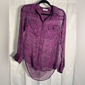 Equipment button down women shirt-‎ small
